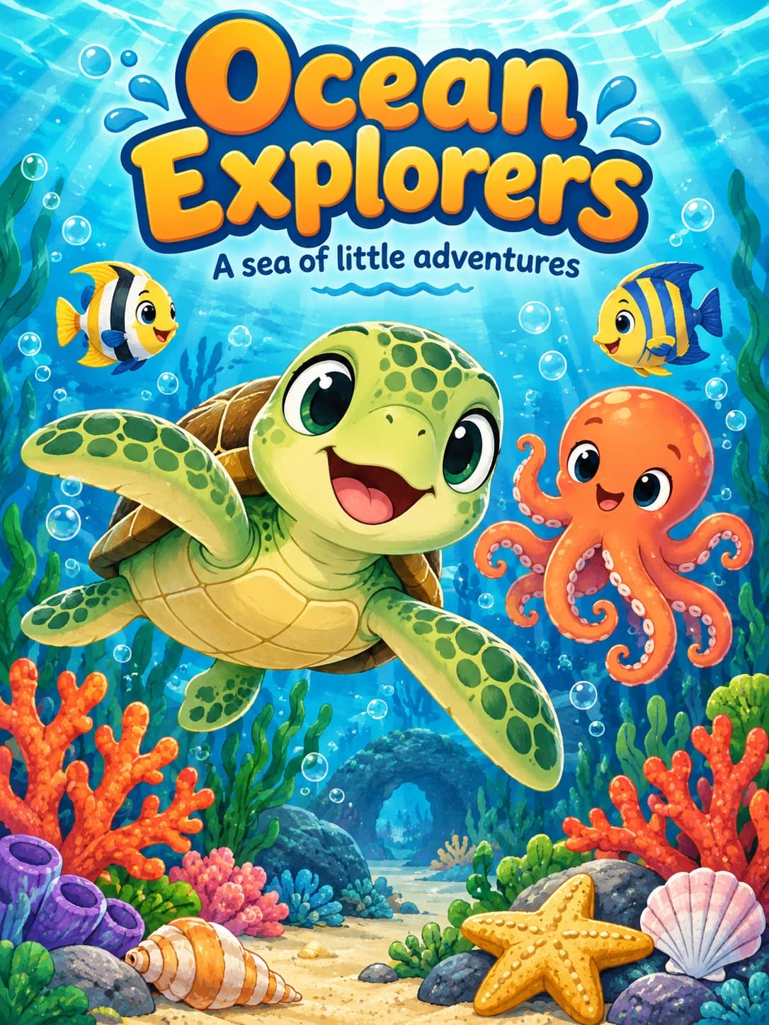 Ocean Explorers color cover