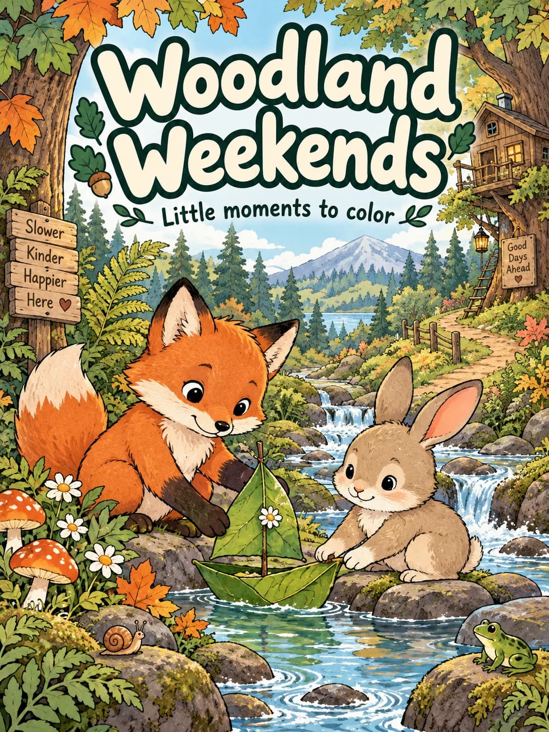 Woodland Weekends color cover